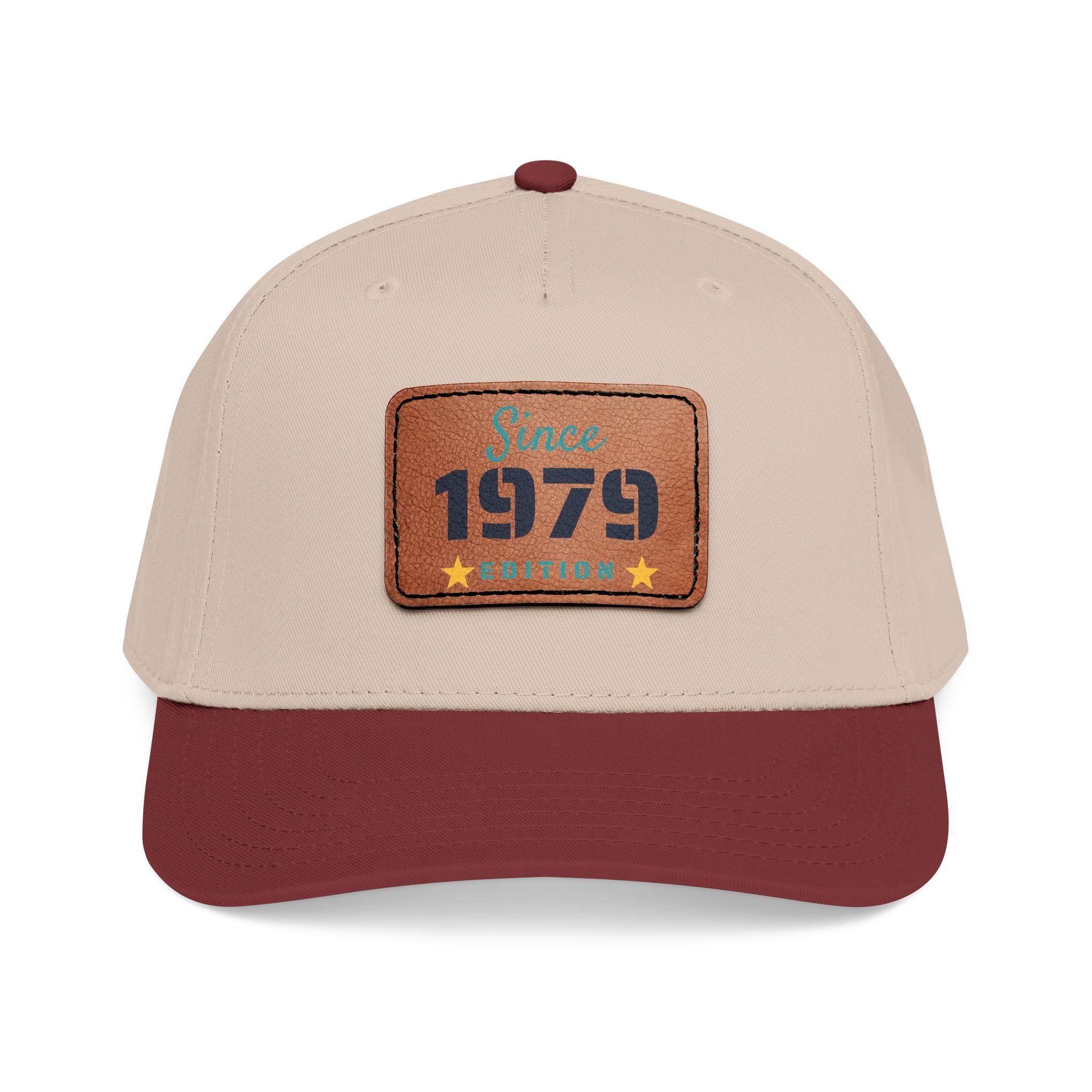 Leather Patch 'Since 1979' Baseball Cap