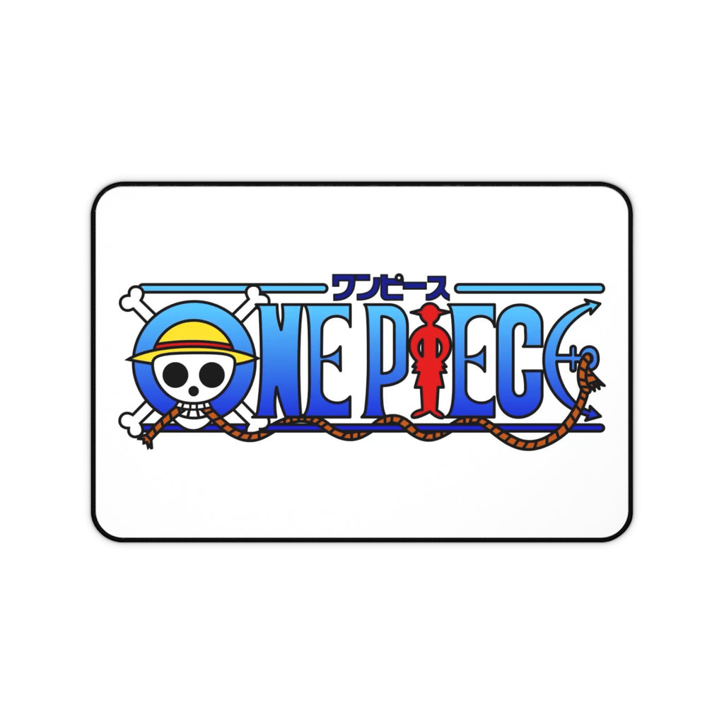One Piece Logo Desk Mat — Anime Gaming Mousepad for Fans