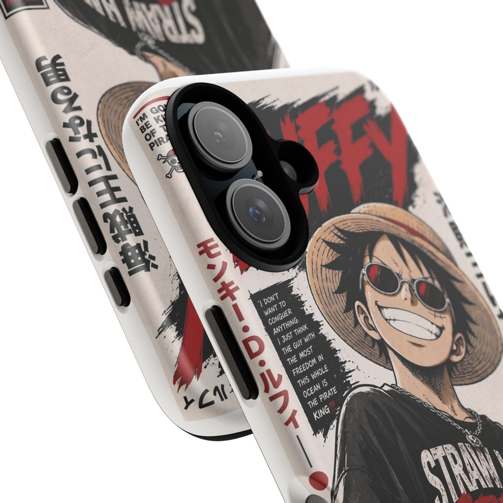 Phone Case — Straw Hat Crew Luffy Anime Design (One Piece)
