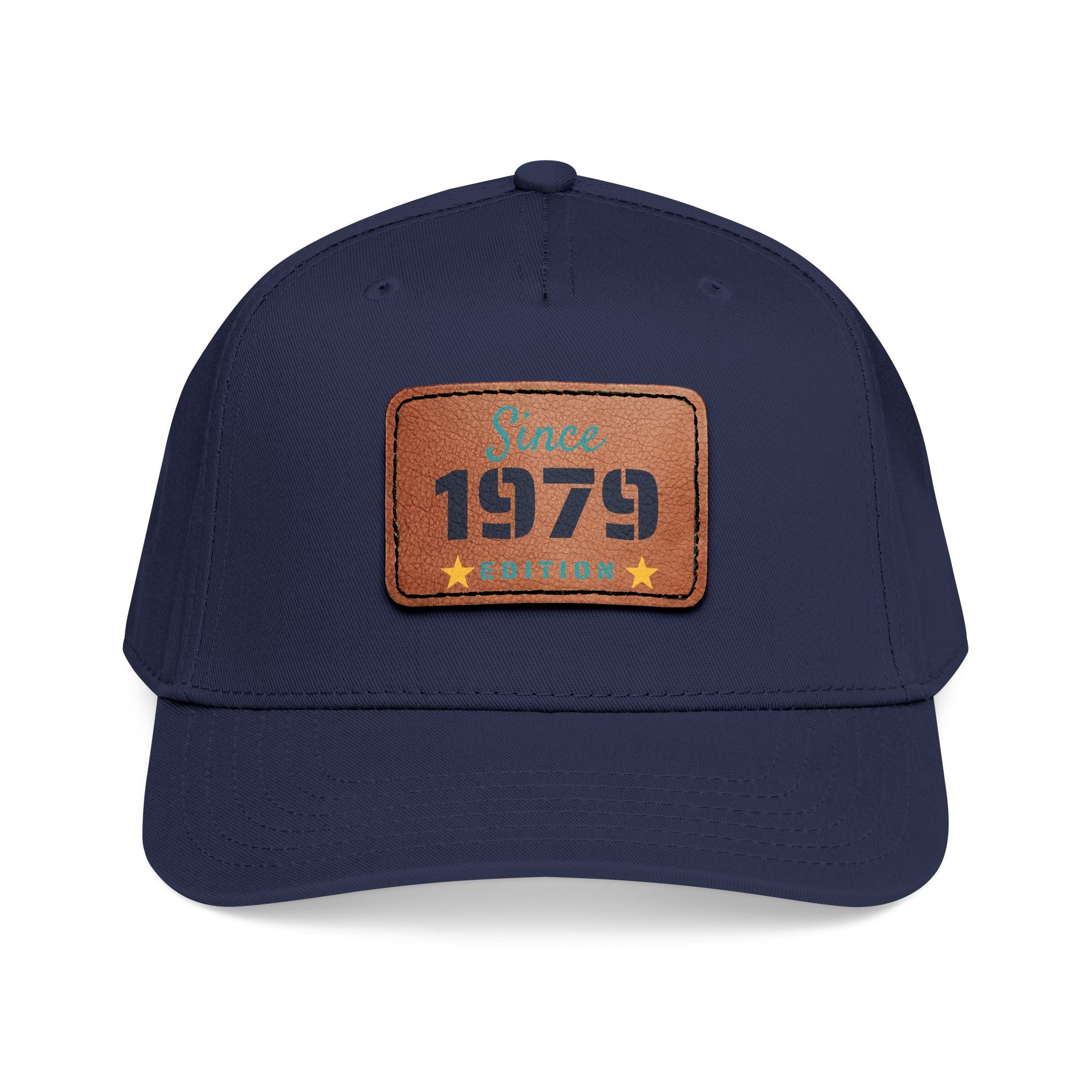 Leather Patch 'Since 1979' Baseball Cap