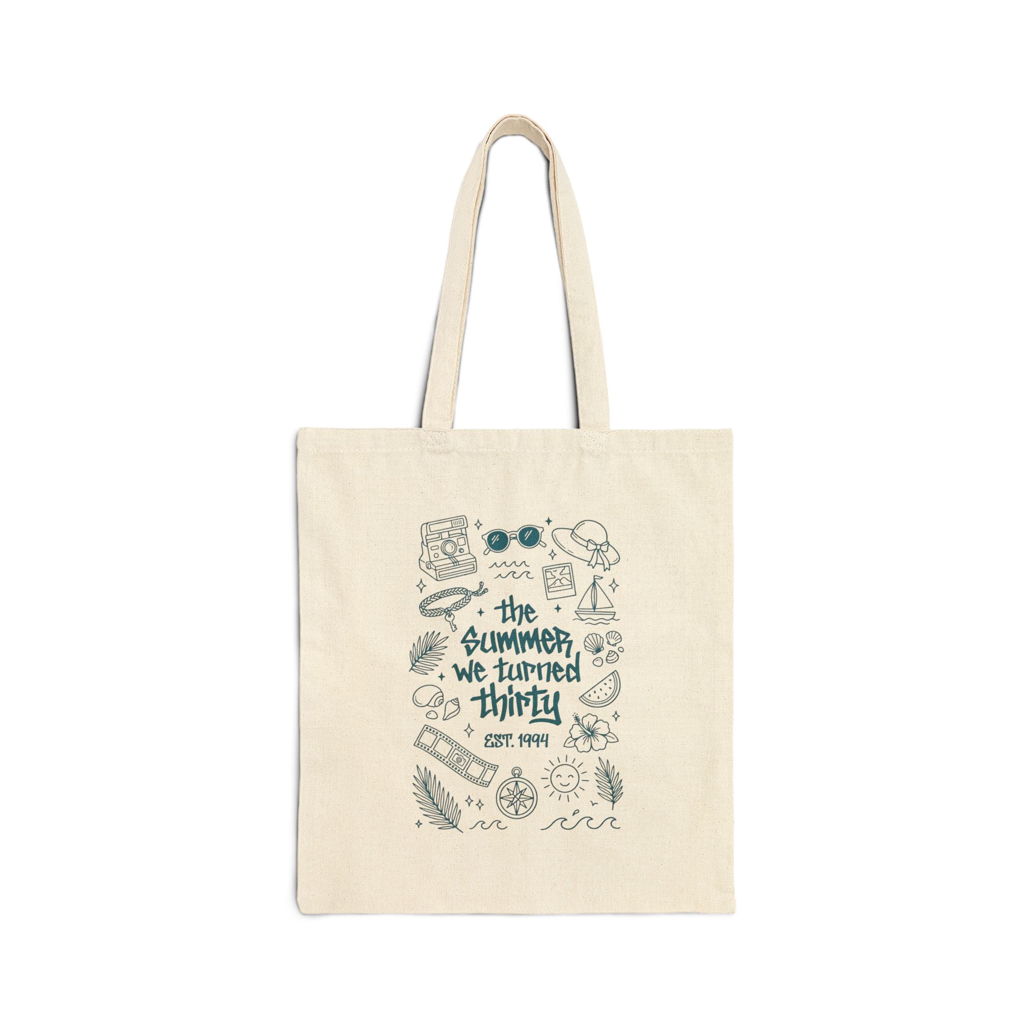 Cotton Canvas Tote Bag