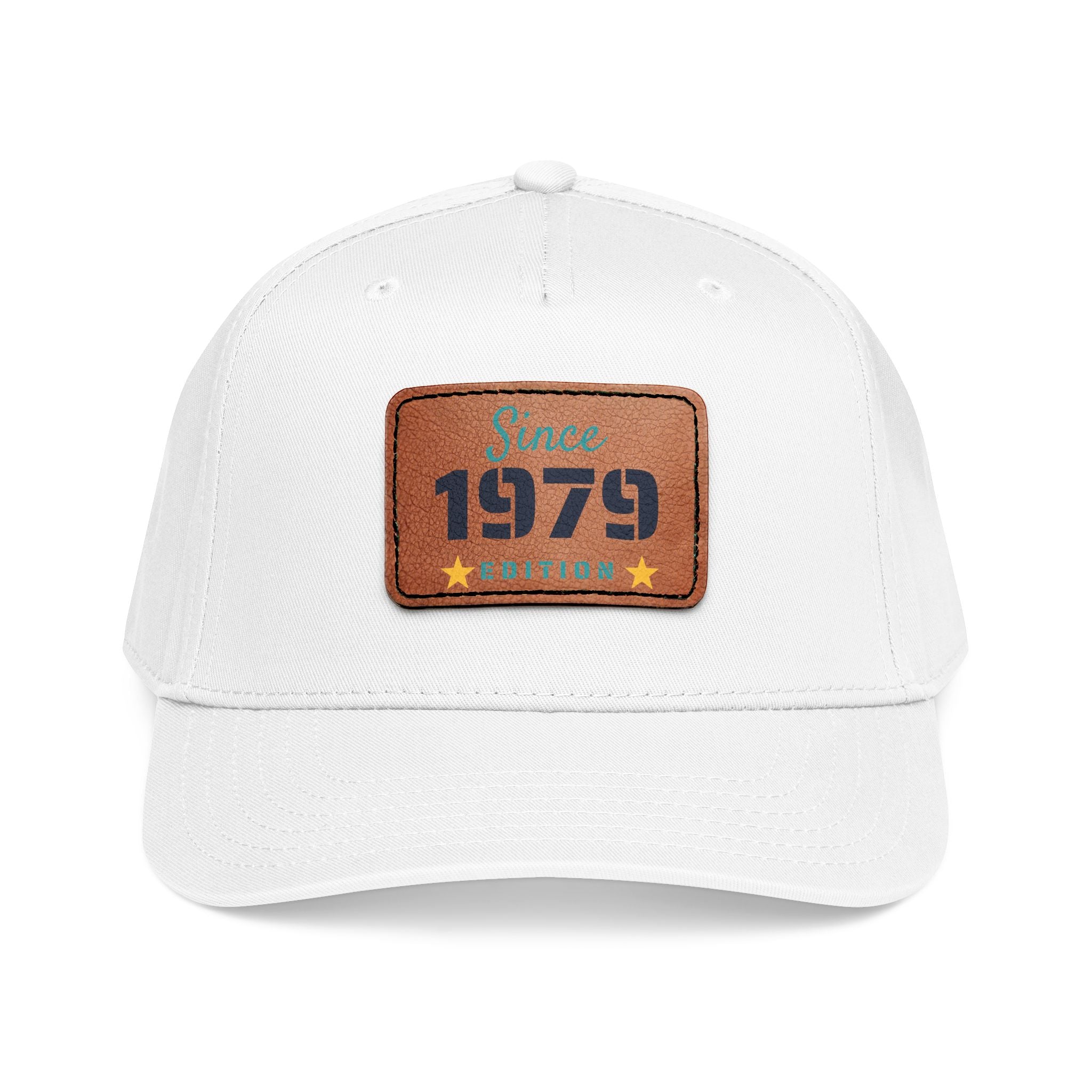 Leather Patch 'Since 1979' Baseball Cap
