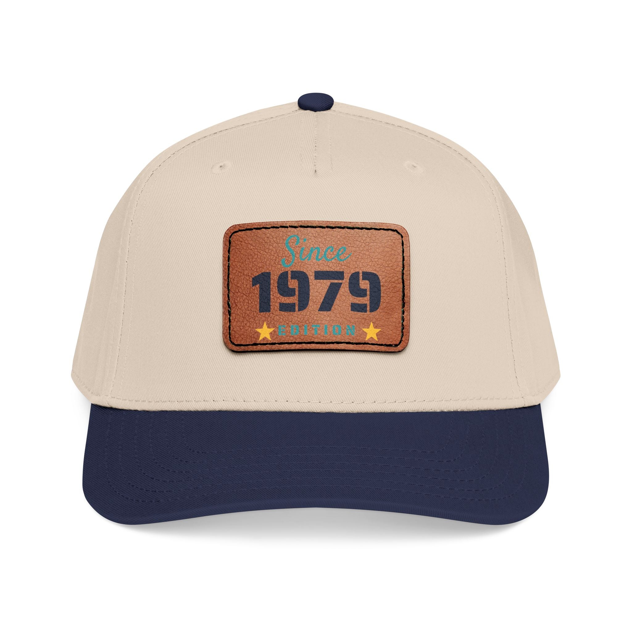 Leather Patch 'Since 1979' Baseball Cap